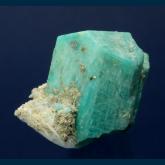 RG0508 Microcline ( v. Amazonite ) with Albite from Crystal Park, El Paso County, Colorado, USA