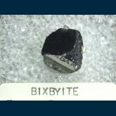 TN361 Bixbyite with Topaz from Thomas Range, Juab County, Utah, USA