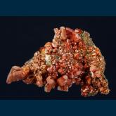 BG18-08 Vanadinite from North Geronimo Mine, Silver District, Trigo Mts., La Paz County, Arizona, USA