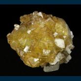 RG0102 Fluorite with Calcite from Moscona Mine, Villabona mining area, Solís, Corvera de Asturias, Asturias, Spain