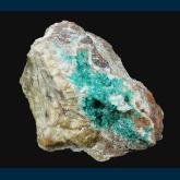 RG1358 Dioptase from Hummingbird deposit, near Blythe, Riverside Co., California, USA