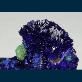 RG0716 Azurite with Malachite from Big Indian Mine, La Sal, San Juan County, Utah, USA