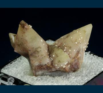 T-331 Laumontite on Calcite from Douglas Co., Oregon, USA