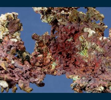 RG0510 Copper with Cuprite from Inspiration Mine, Globe-Miami District, near Globe, Gila County, Arizona, USA