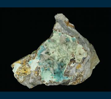 JL3-01 Hemimorphite from Reward Mine, Russ District, Inyo Co., California, USA