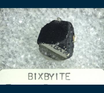 TN361 Bixbyite with Topaz from Thomas Range, Juab County, Utah, USA