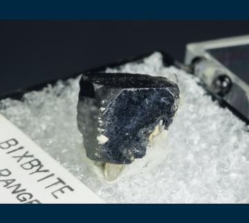 TN361 Bixbyite with Topaz from Thomas Range, Juab County, Utah, USA