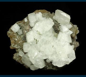 RG0102 Fluorite with Calcite from Moscona Mine, Villabona mining area, Solís, Corvera de Asturias, Asturias, Spain