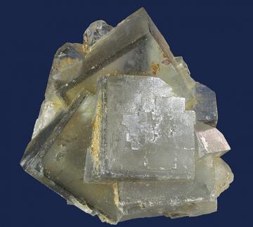 F374 Fluorite from Boulder Hill Mine, Wellington District, Douglas Co., Nevada, USA