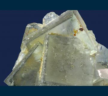 F374 Fluorite from Boulder Hill Mine, Wellington District, Douglas Co., Nevada, USA