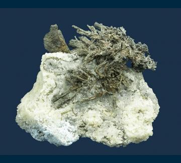 PB-54 Silver (pseudo Dyscrasite) from Uranium Mine No. 21, Haje, Pribram, Central Bohemia Region, Bohemia, Czech Republic