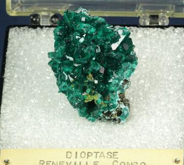 PE522 Dioptase from Reneville Mine, Reneville, Kindanba District, Pool Dept., Republic of Congo