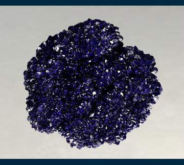 RG0712 Azurite from Big Indian Mine, La Sal, San Juan County, Utah, USA