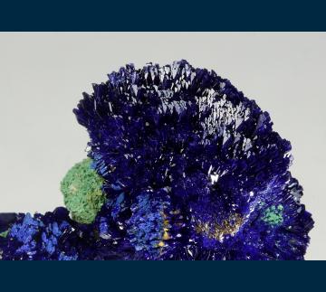 RG0716 Azurite with Malachite from Big Indian Mine, La Sal, San Juan County, Utah, USA